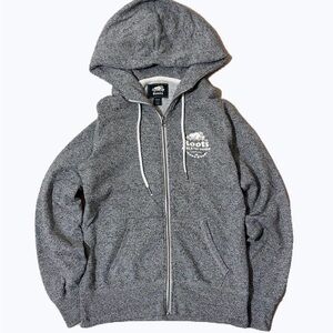 Roots Salt and Pepper Organic Full Zip Hoodie
